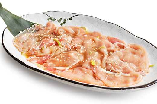 Barbecue porc (échine de porc) + un bol de riz blanc
