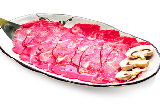 Barbecue bavette boeuf + un bol de riz blanc