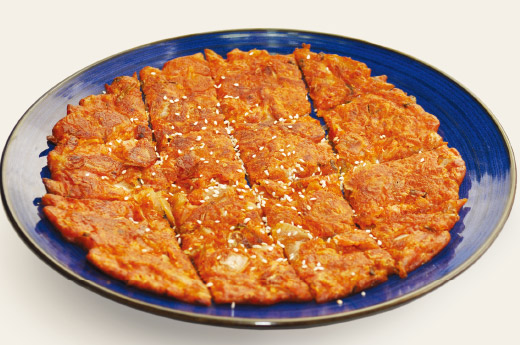 Crêpe aux kimchi (piquant)